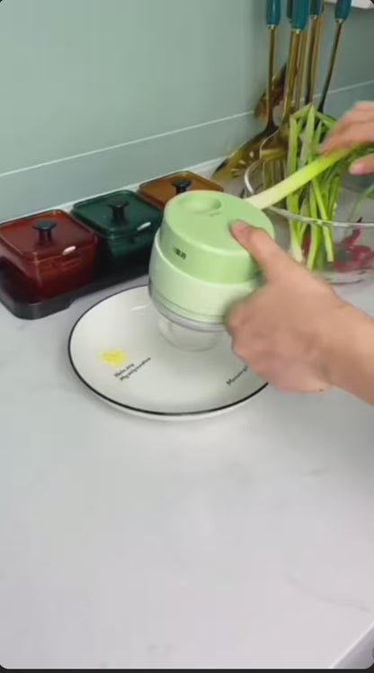 Wireless Handheld Electric Vegetable Cutter & Food Chopper