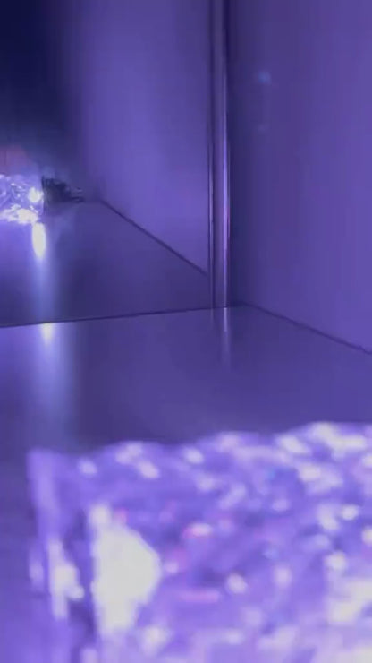Diamond Crystal Table Lamp – 16 Color RGB Touch Sensor Light - With Remote Control