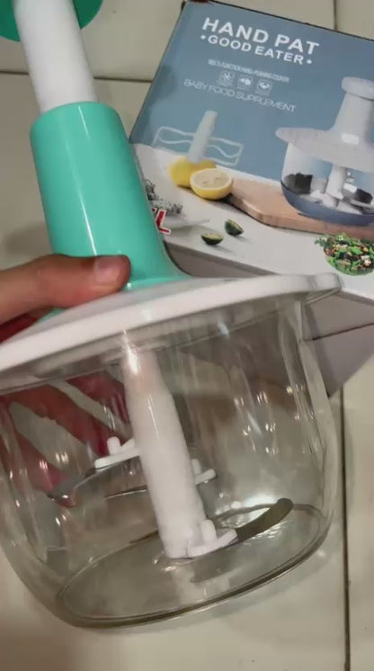 1.5L  Hand Press Manual Push Chopper